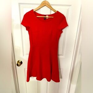 Red H&M dress size US 6